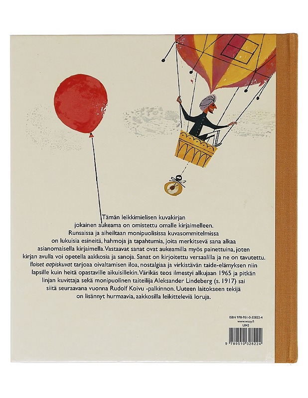 Iloiset aapiskuvat - Lindeberg, Aleksander - Lastenkirjat - 10105580326 - 1