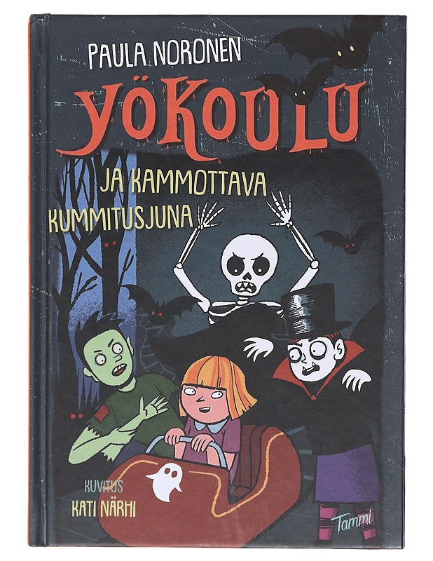 Yökoulu ja kammottava kummitusjuna - Noronen, Paula - Lastenkirjat - 10105580333 - 0