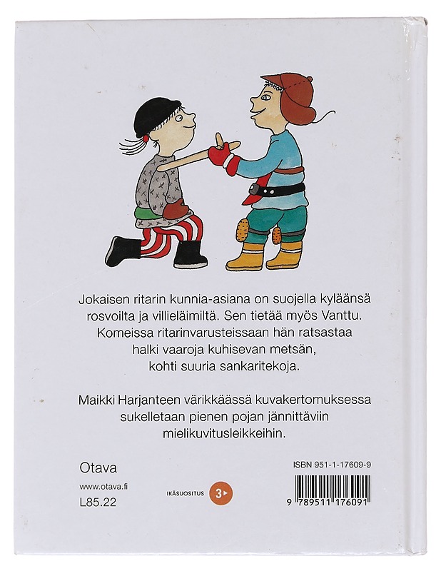 Ritari Vanttu - Maikki Harjanne - Lastenkirjat - 10105580332 - 1