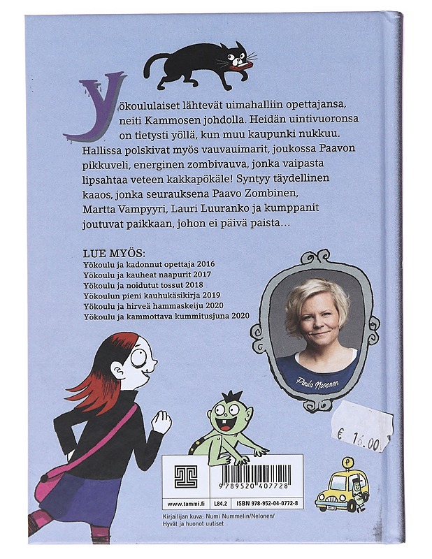 Yökoulu ja vaarallinen operaatio - Noronen, Paula - Lastenkirjat - 10105580344 - 1