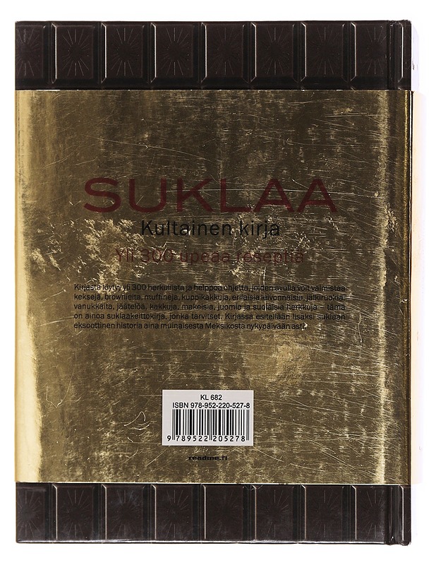 Suklaa / kultainen kirja - Bardi, Carla - Ruokakirjat - 10105580383 - 1