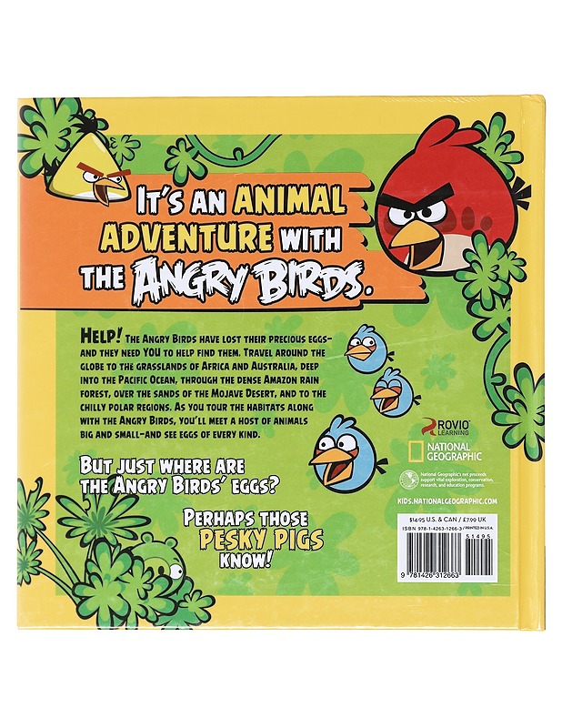 Angry Birds Playground Animals - Esbaum, Jill - Lastenkirjat - 10105580411 - 1