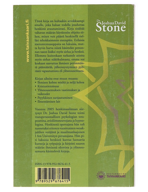 Sielupsykologia / ylösnousemuksen avaimet - Stone, Joshua David - Tietokirjat ja oppaat - 10105580414 - 1