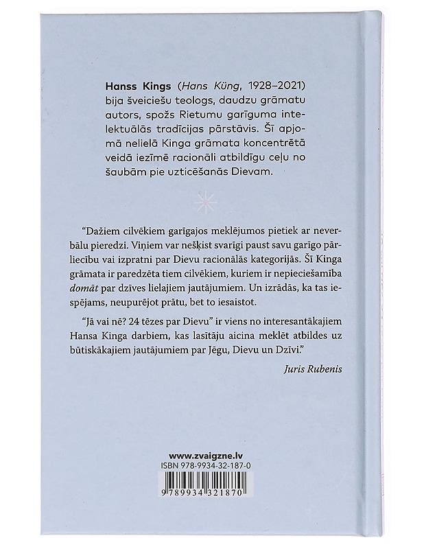 J? vai n?? 24 t?zes par Dievu - Hanss Kings - Elämäkerrat ja muistelmat - 10105580436 - 1