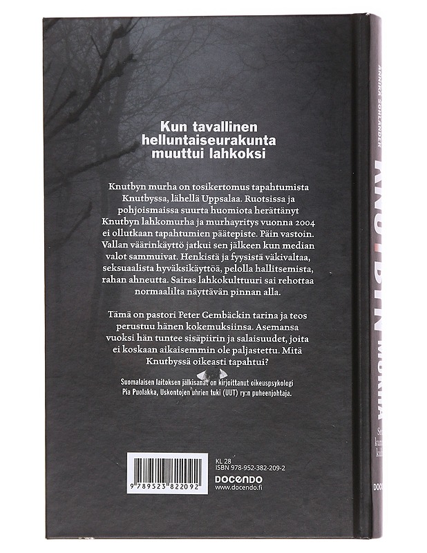Knutbyn murha / seurakunnasta kultiksi - Gembäck, Peter - Elämäkerrat ja muistelmat - 10105580446 - 1