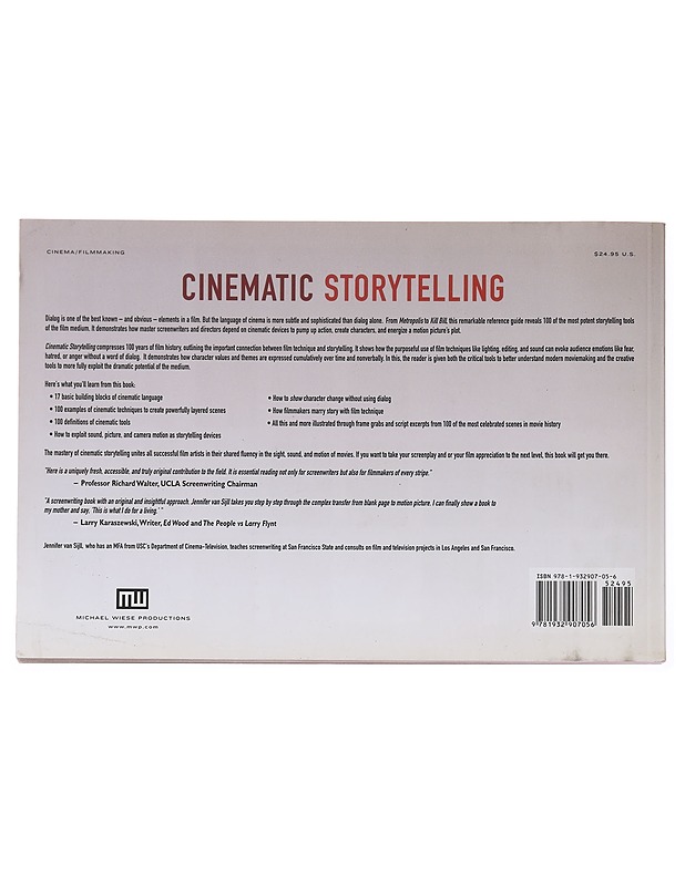 Cinematic storytelling : the 100 most powerful film conventions every filmmaker must know - Jennifer Van Sijll - Tietokirjat ja oppaat - 10105580486 - 1