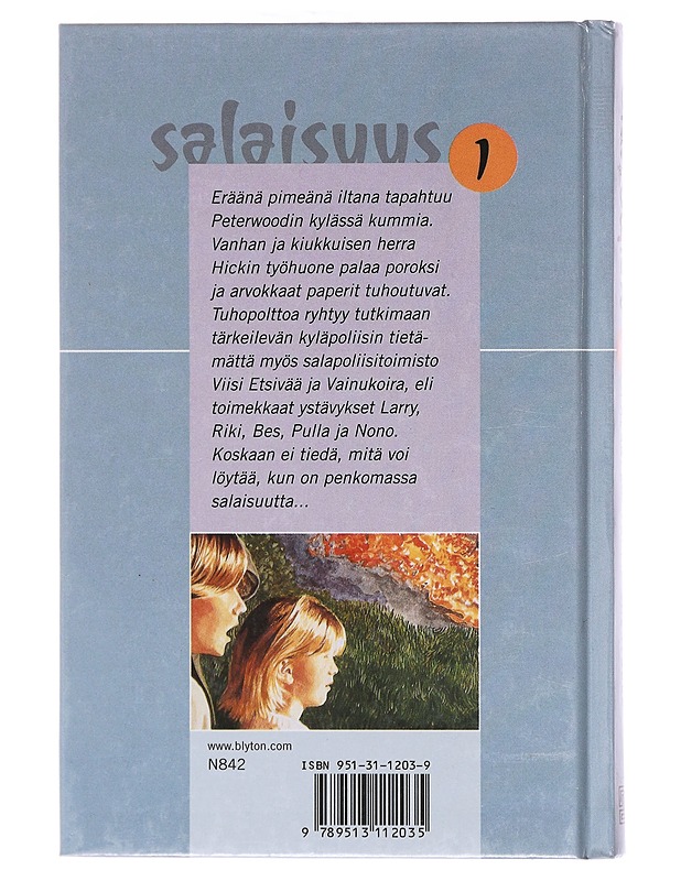 Palaneen talon salaisuus - Blyton, Enid - Nuorten kirjat - 10105580465 - 1