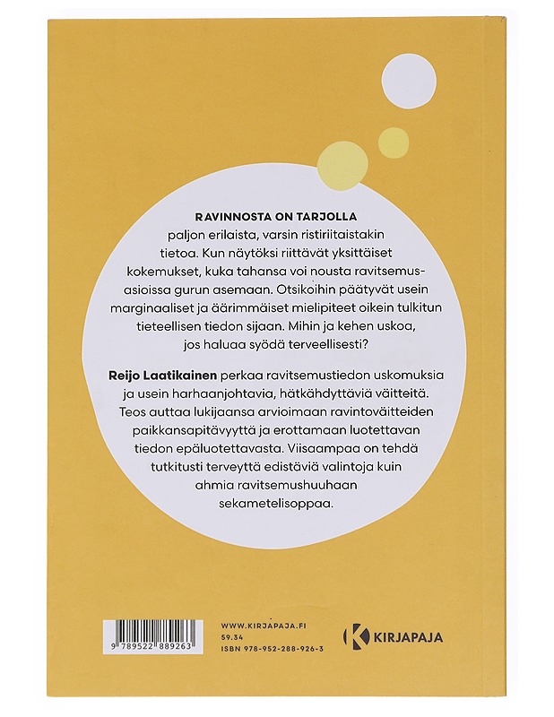 Pötyä pöydässä : älä usko kaikkea, mitä ravinnosta sanotaan - Laatikainen, Reijo - Tietokirjat ja oppaat - 10105580466 - 1