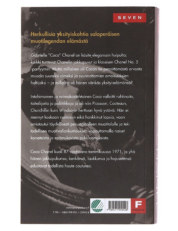 Coco Chanel - Madsen, Axel - Elämäkerrat ja muistelmat - 10105580467 - 1