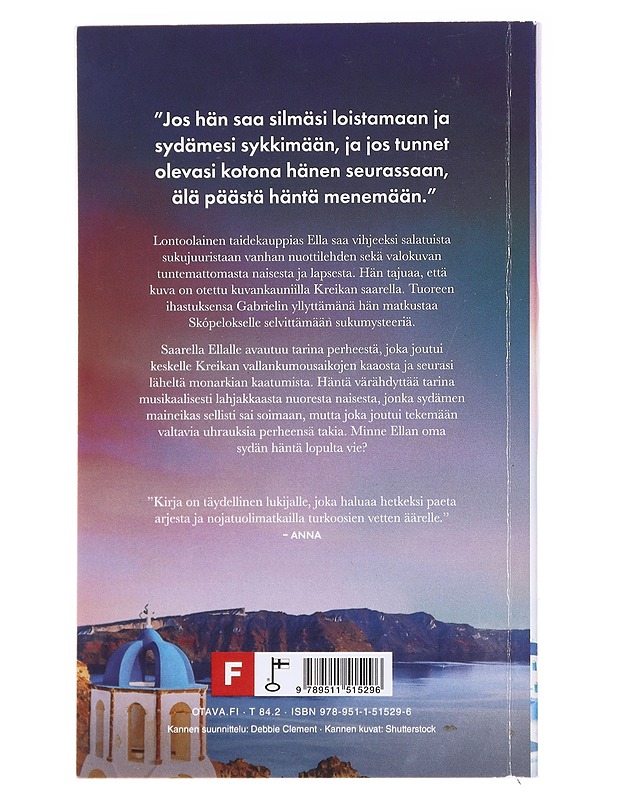 Kreikkalainen tytär (POKKARI) - Lane, Soraya - Romaanit ja novellit - 10105580478 - 1