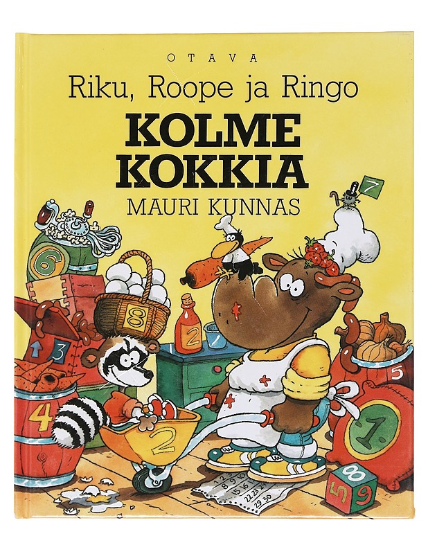 Riku, Roope ja Ringo / kolme kokkia - Kunnas, Mauri - Lastenkirjat - 10105580477 - 0
