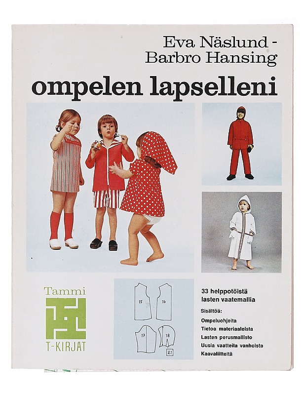 Ompelen lapselleni - Näslund, Eva - Kirja lahjaksi - 10105580488 - 0