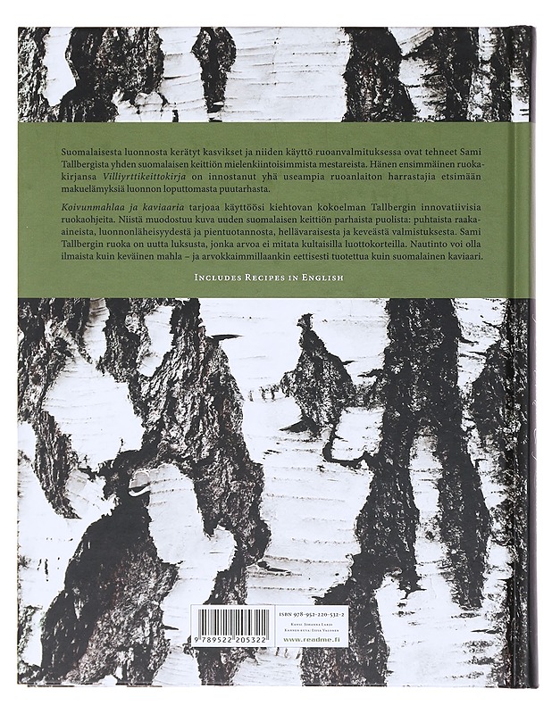 Koivunmahlaa & kaviaaria - Tallberg, Sami - Ruokakirjat - 10105580485 - 1