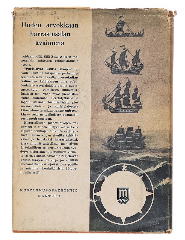 Purjelaivat Kautta Aikojen - Esko Ahonen - Tietokirjat ja oppaat - 10105580501 - 1