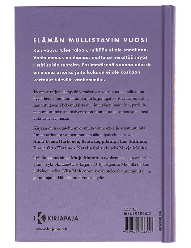 V[o]i vauva! : eka vuosi vanhempana ja kuinka siitä selvitään - Majamaa, Maiju - Tietokirjat ja oppaat - 10105580505 - 1