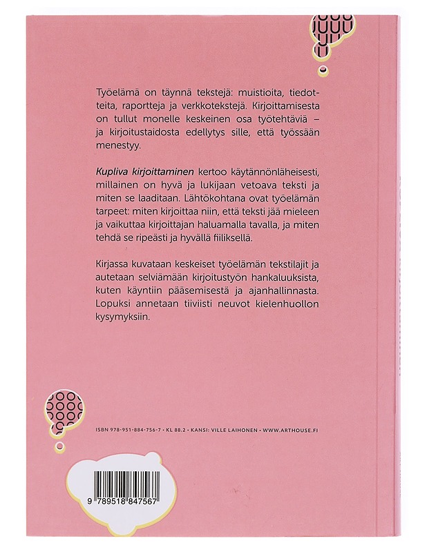 Kupliva kirjoittaminen : iloa ja tehoa työelämän teksteihin - Strellman, Urpu - Tietokirjat ja oppaat - 10105580524 - 1