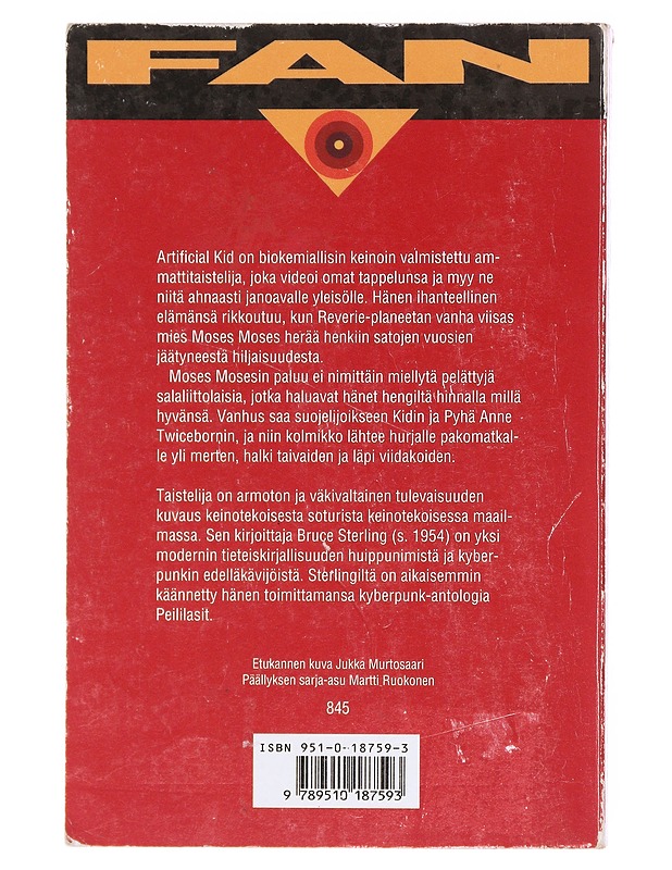 Taistelija - Sterling, Bruce - Romaanit ja novellit - 10105580531 - 1