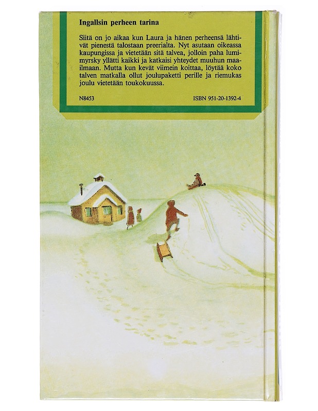 Pitkä talvi preerialla - Laura Ingalls Wilder - Nuorten kirjat - 10105580536 - 1