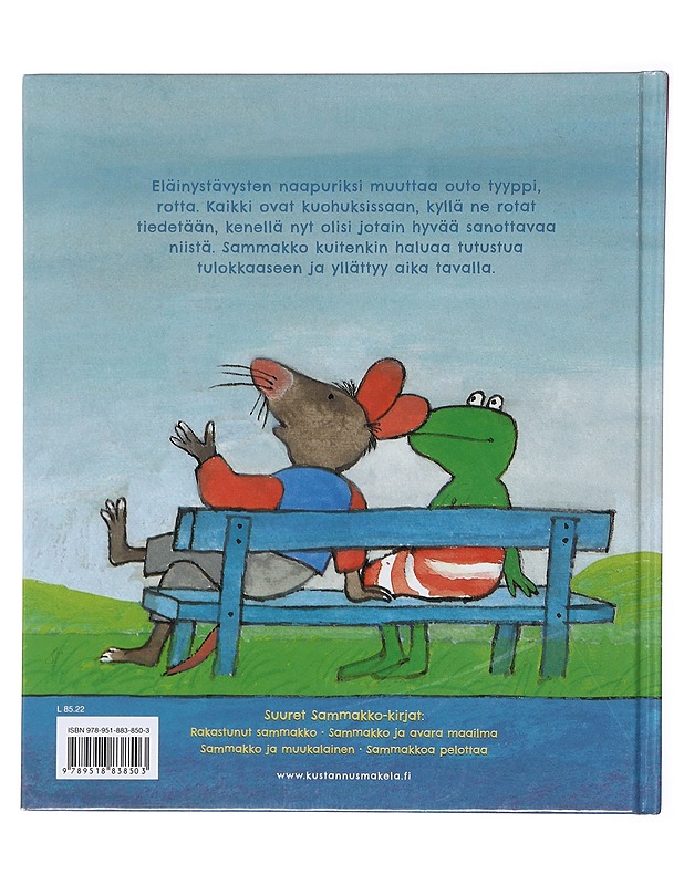 Sammakko ja muukalainen - Velthuijs, Max - Lastenkirjat - 10105580549 - 1