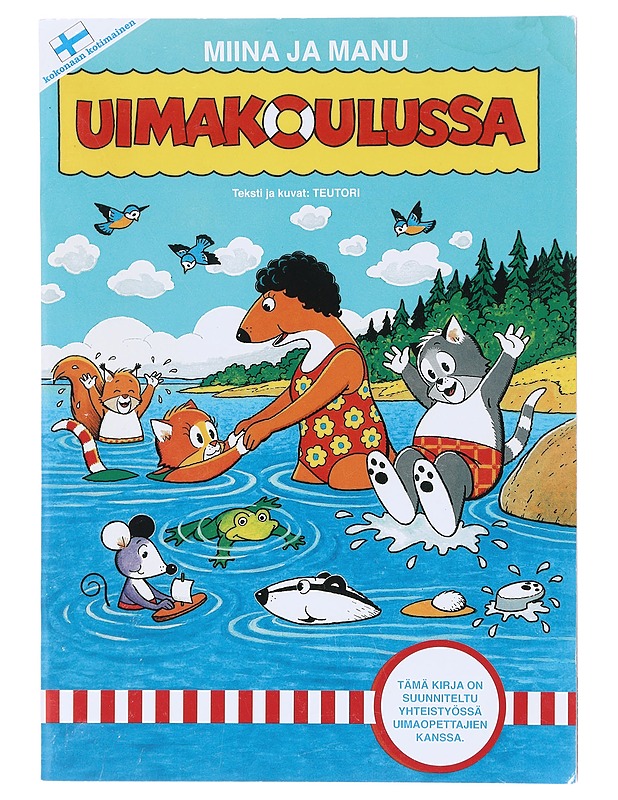 Miina ja Manu uimakoulussa - Teutori - Lastenkirjat - 10105580559 - 0
