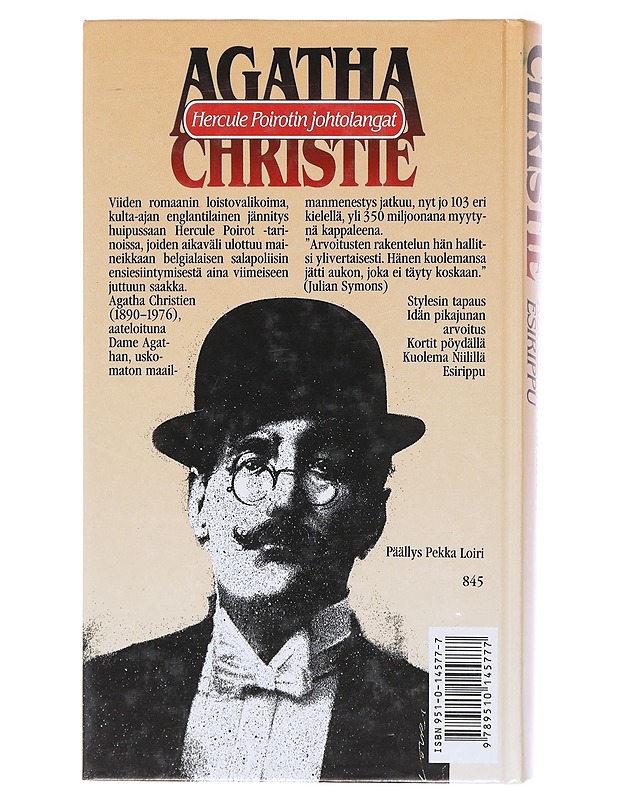 Hercule Poirotin johtolangat / viisi kuulua mysteeriä - Agatha Christie - Romaanit ja novellit - 10105580557 - 1