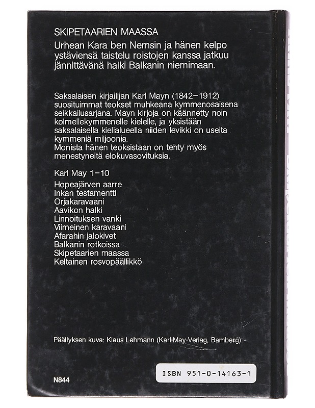 Skipetaarien maassa - May, Karl - Romaanit ja novellit - 10105580560 - 1