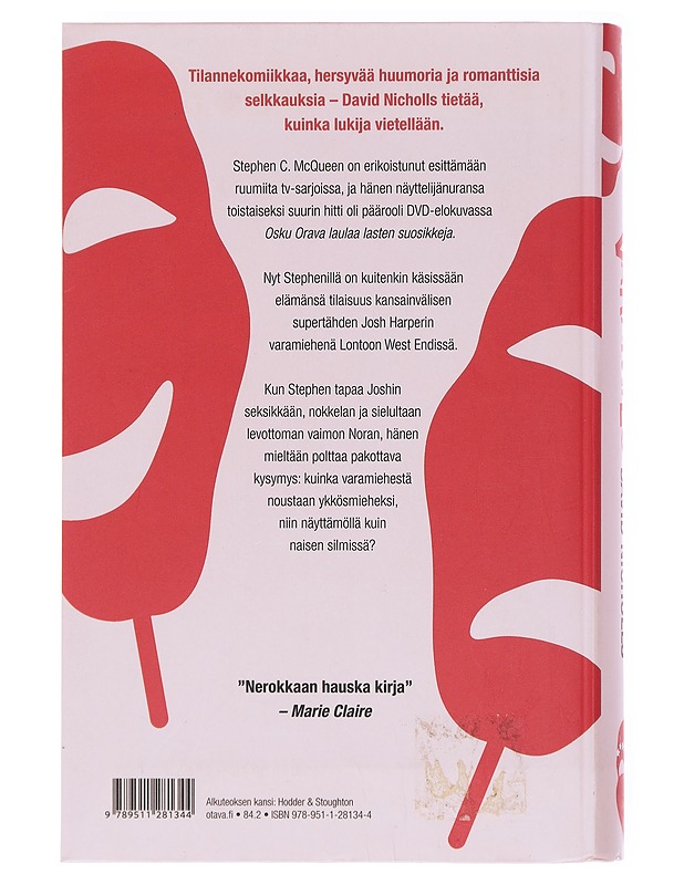 Varamies - Nicholls, David - Romaanit ja novellit - 10105580583 - 1