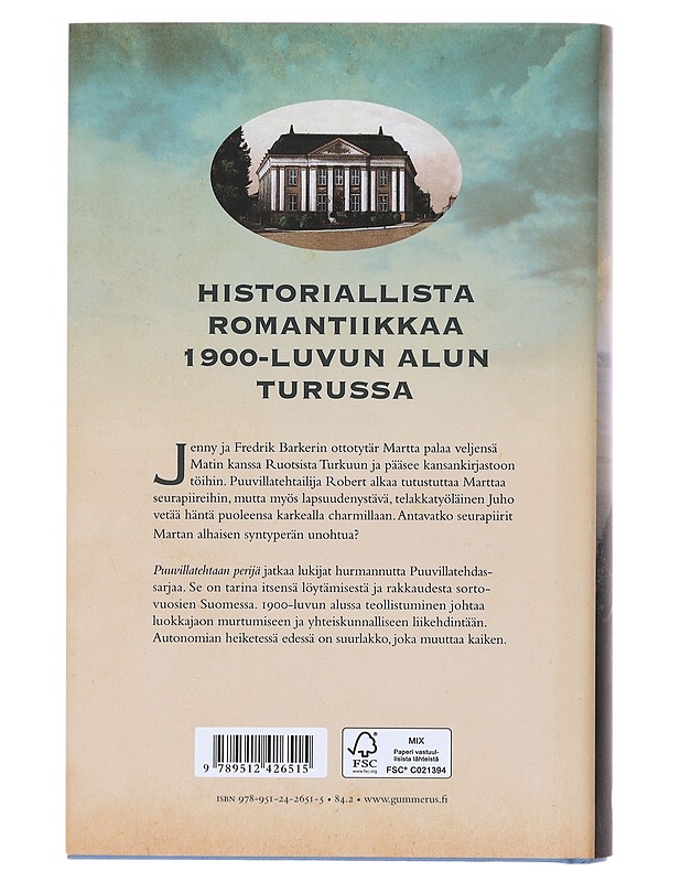 Puuvillatehtaan perijä - Antell - Romaanit ja novellit - 10105580585 - 1