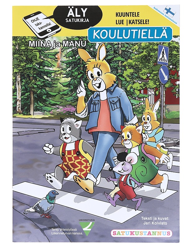 Miina ja Manu koulutiellä - Koivisto, Jari - Lastenkirjat - 10105580593 - 0