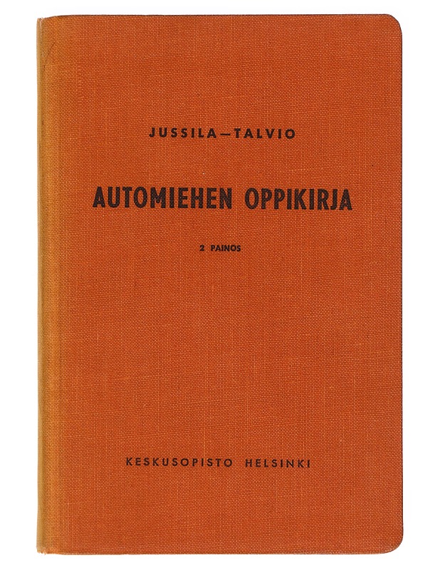 Automiehen oppikirja - Jussila-Talvio - Tietokirjat ja oppaat - 10105580601 - 0