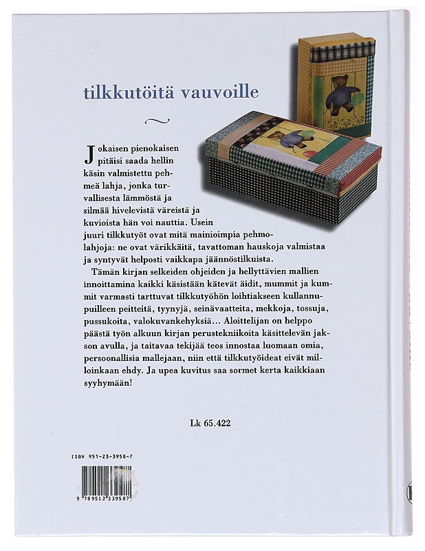 Tilkkutöitä vauvoille - Berti, Gianna Valli - Tietokirjat ja oppaat - 10105580611 - 1