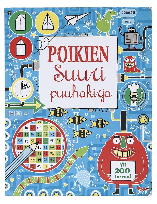 Poikien suuri puuhakirja - Lastenkirjat - 10105580614 - 0