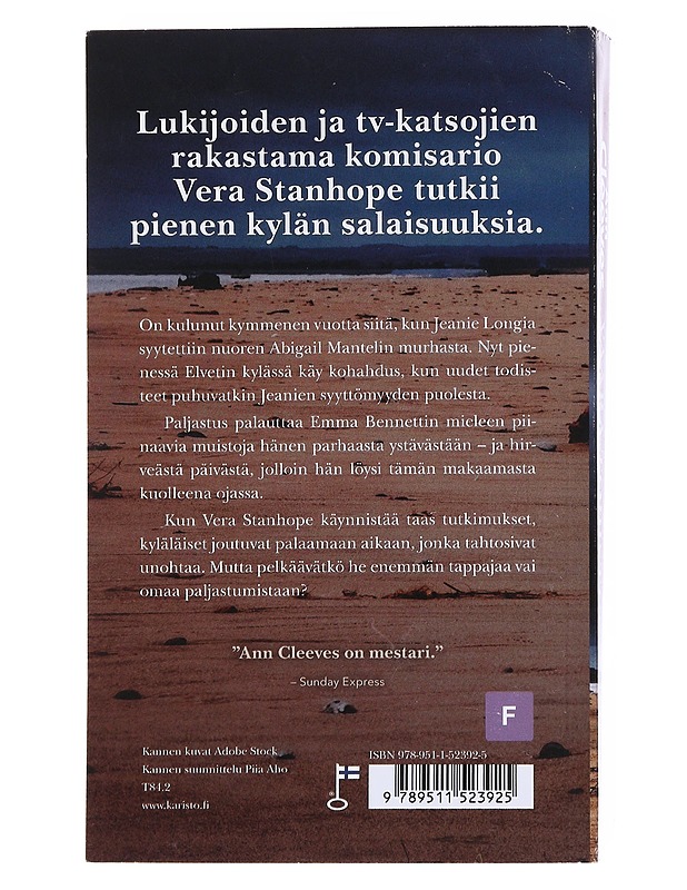 Väärä todistus : Vera Stanhope tutkii - Cleeves, Ann - Romaanit ja novellit - 10105580621 - 1