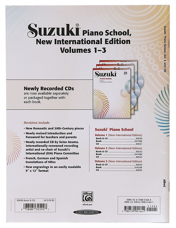 Suzuki piano school. Volume 1 - Suzuki, Shinichi - Tietokirjat ja oppaat - 10105580629 - 1