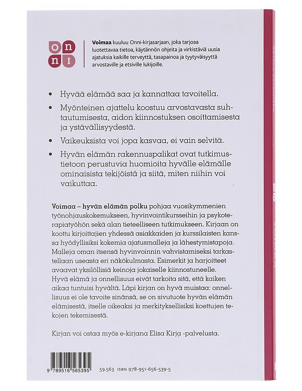 Voimaa : hyvän elämän polku - Lipponen, Krisse - Tietokirjat ja oppaat - 10105580656 - 1