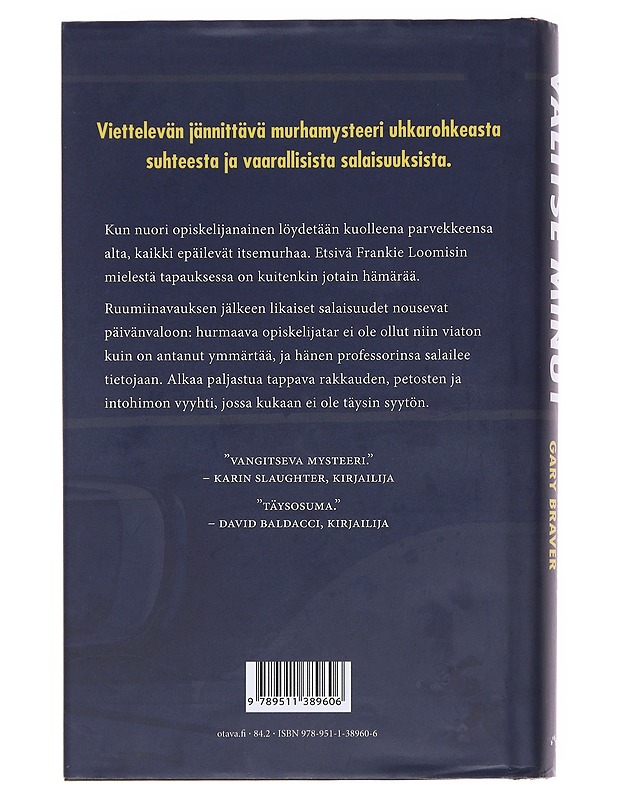 Valitse minut - Gerritsen, Tess - Romaanit ja novellit - 10105580667 - 1