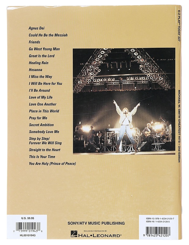 Greatest Hits: E-Z Play Today Volume 227 - W. Smith, Michael - Musiikki- ja elokuvakirjat - 10105580674 - 1