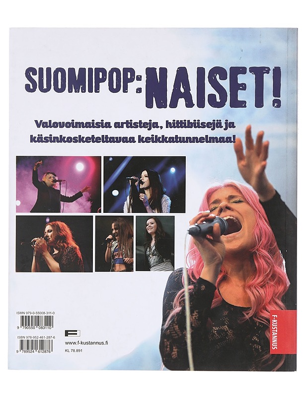 Suomipop : naiset - Abreu, Anna - Tietokirjat ja oppaat - 10105580727 - 1