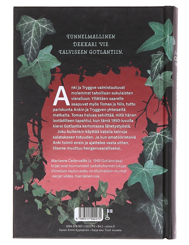 Viimeisen laulun kaiku - Cedervall, Marianne - Romaanit ja novellit - 10105580732 - 1