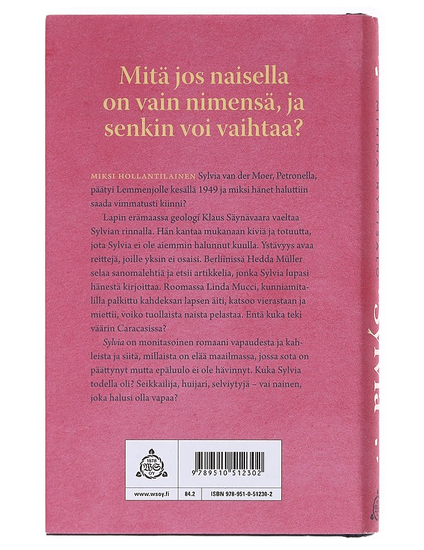 Sylvia - Minna Rytisalo - Romaanit ja novellit - 10105580735 - 1