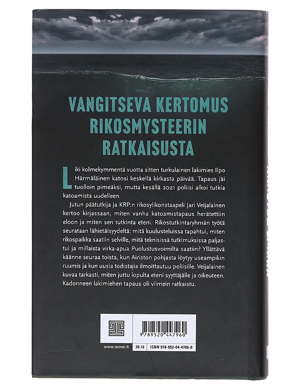 Airiston murha / kadonneen lakimiehen tapaus - Veijalainen - Elämäkerrat ja muistelmat - 10105580756 - 1