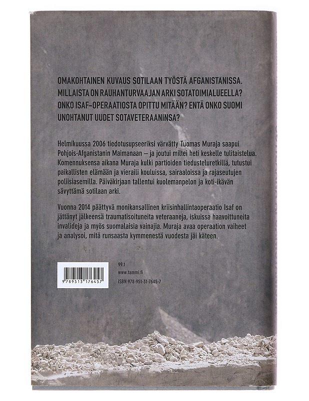 Sotilaana Afganistanissa - Tuomas Muraja - Elämäkerrat ja muistelmat - 10105580766 - 1