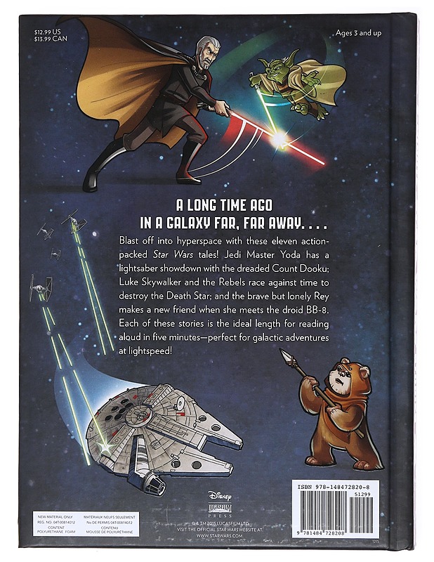 5-minute Star Wars stories - Romaanit ja novellit - 10105580793 - 1