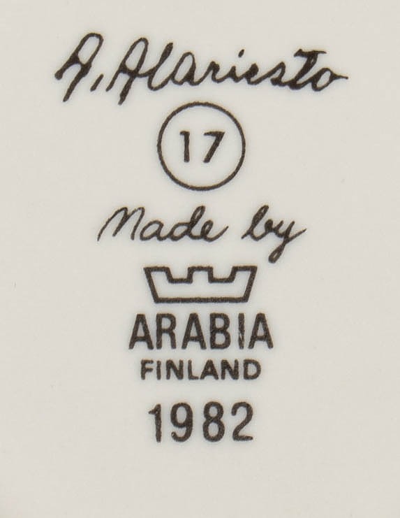 ARABIA Lappi Poromies kesällä seinälautanen - Designsuosikit - 10105580827 - 2