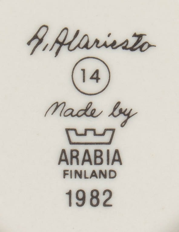 ARABIA Lappi Uuteen tulevaisuuteen seinälautanen - Designsuosikit - 10105580840 - 2
