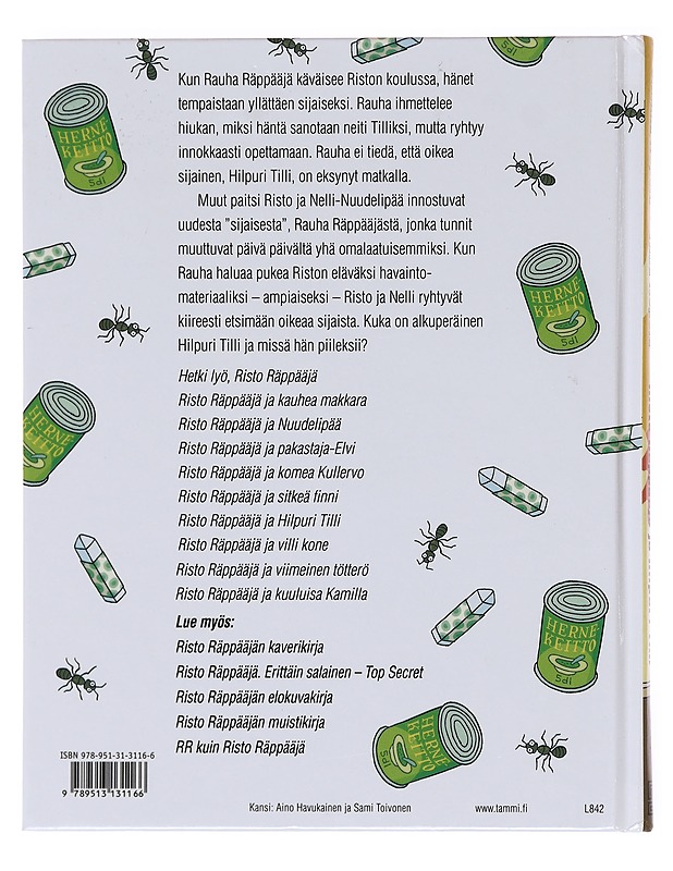 Risto Räppääjä ja Hilpuri Tilli - Nopola, Sinikka - Lastenkirjat - 10105580845 - 1