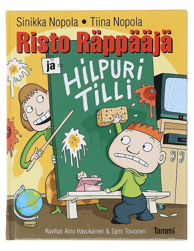 Risto Räppääjä ja Hilpuri Tilli - Nopola, Sinikka - Lastenkirjat - 10105580845 - 0