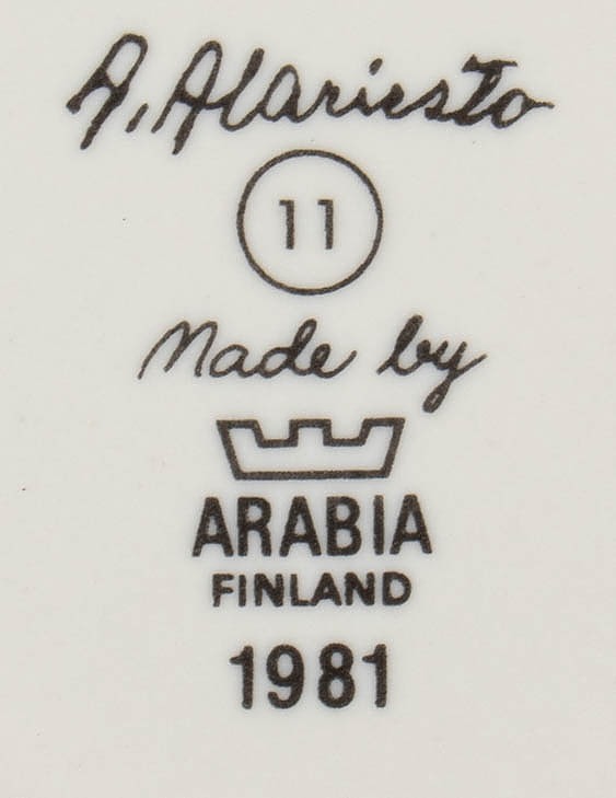 ARABIA Lappi Suurikokoinen mies seinälautanen - Designsuosikit - 10105580847 - 2