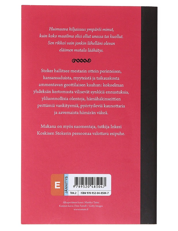 Draculan vieras ja muita kauhukertomuksia - Stoker, Bram - Romaanit ja novellit - 10105580862 - 1