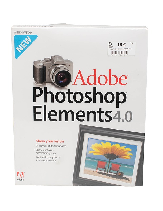 Photoshop Elements 4.0 - Adobe - Tietokoneet - 10105580881 - 0